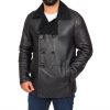 Men's Full Length Blazer Crombie Coat