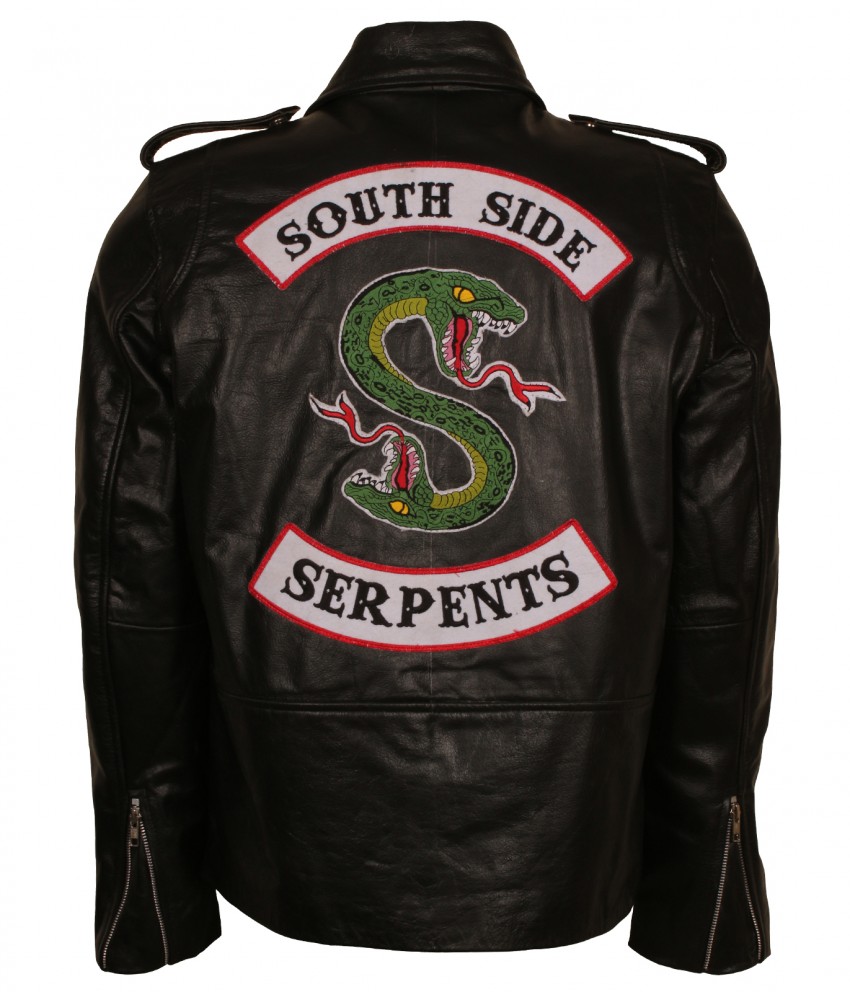 The Jacket Makers River-Dale South Side Serpents Biker Gang Leather Vest