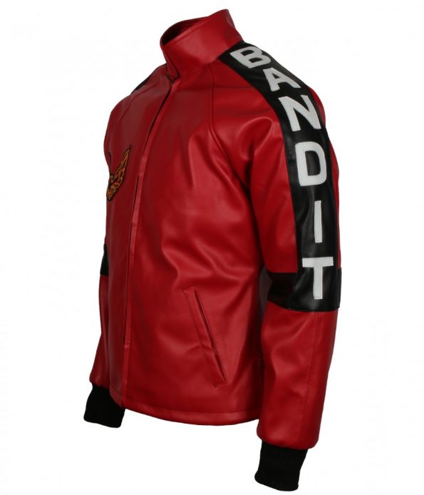Smokey and The Bandit Burt Reynolds Red Cosplay Leather Jacket