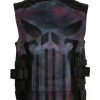 The Punisher Season 2 John Bernthal Black Tactical Biker Leather Vest