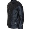Marlon Brando Men Classic Black Biker Leather Jacket