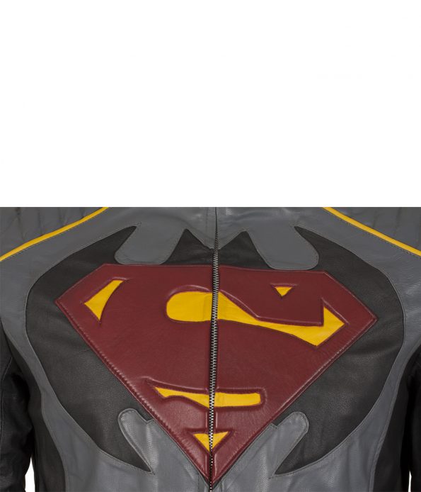 Batman Vs Superman Dawn Of Justice Grey Leather Jacket 3