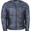 Seaplane Furr Collar Brown Leather Jacket