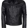 Brando Men Brown Waxed Motorcyle Leather Jacket