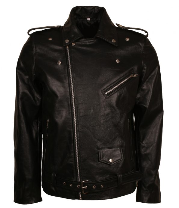 Mens Riverdale South side Serpents Embroidered Black Biker Leather Motorcycle Jacket costume