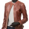 Dean Winchester Brown Distressed Jacket - 3/4 Length Winter Coat